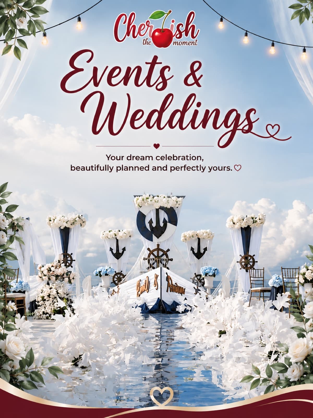 Events & Weddings at Cherish Resort