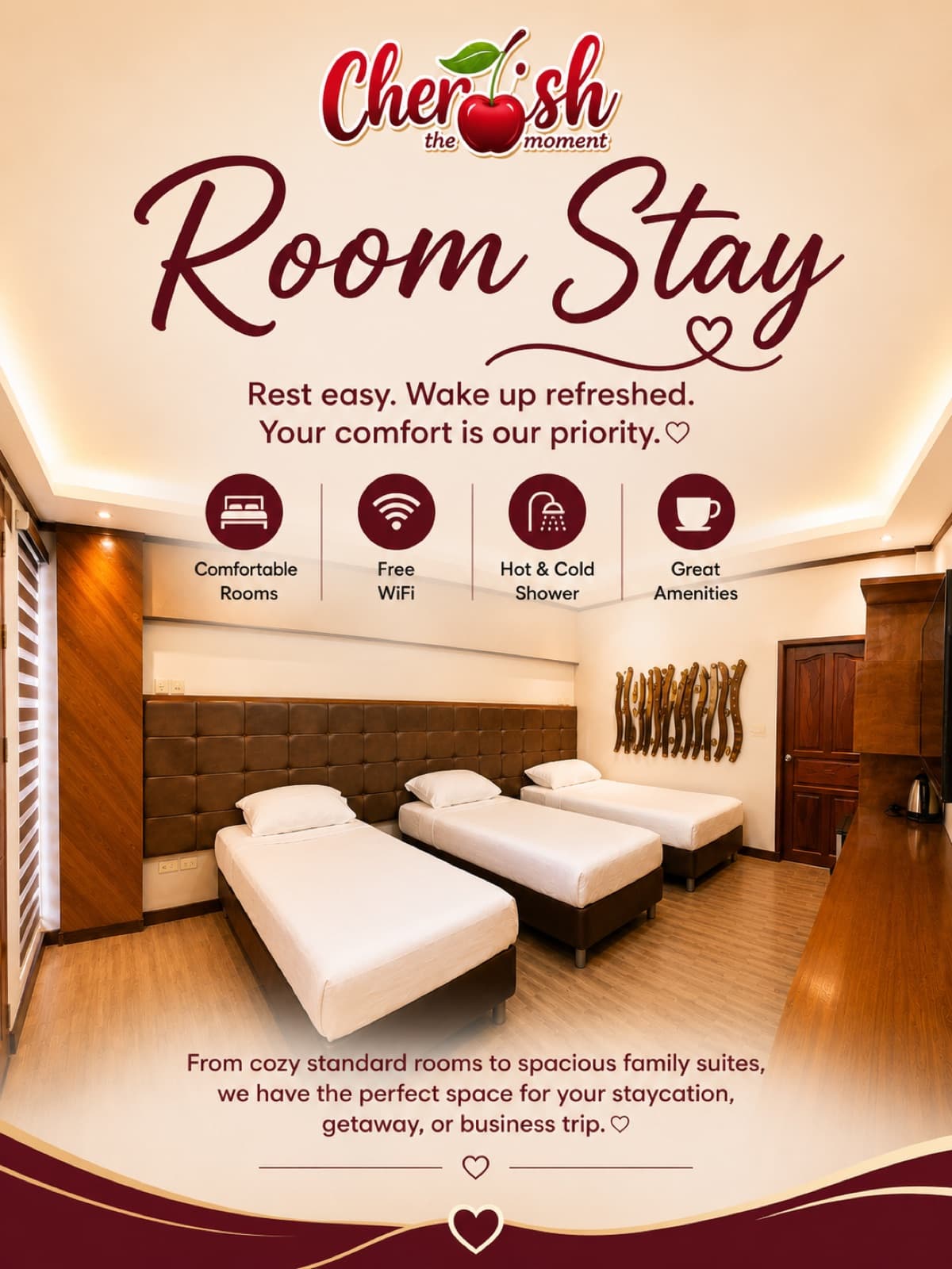 Rooms & Resort at Cherish Resort